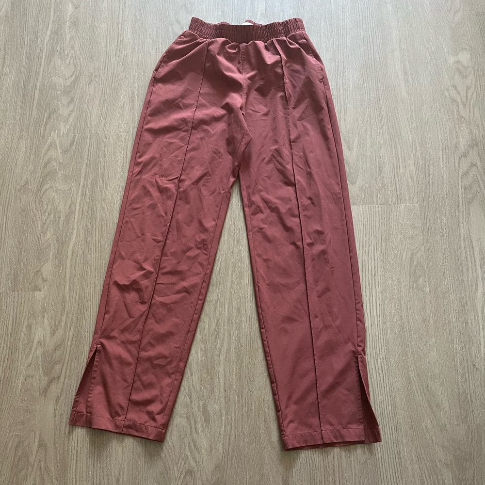 Abercrombie & Fitch Mauve Dusty Rose Elastic Waist Pants